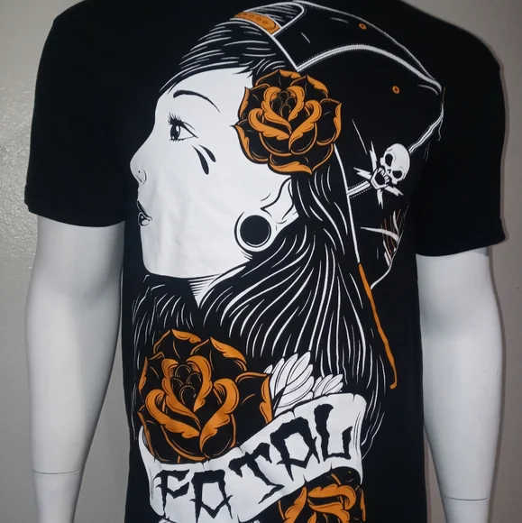 Fatal Clothing T-shirt Sz M - Picture 1 of 5